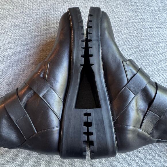 Freda Salvador Athena Sheaarling Leather Moto Boot Boho Women's Sz 8.5 - Picture 9 of 15